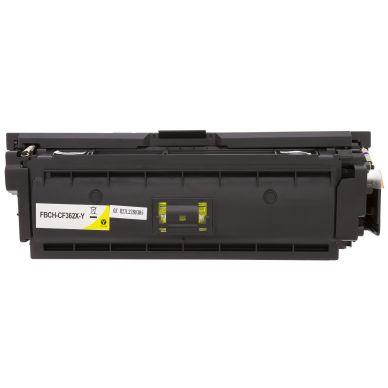 HP CF362X, inkClub Tonerkassett, erstatter HP 508X, gul, 9.500 sider on Productcaster.