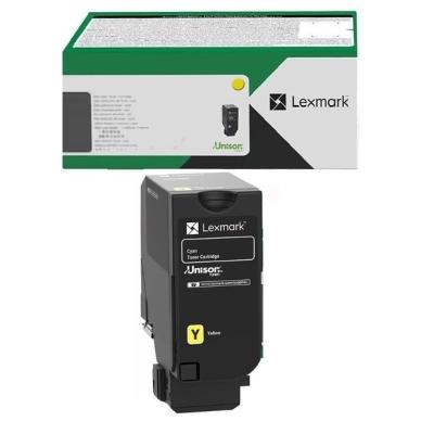 Lexmark CX 735 adse Lexmark Tonerkassette Return Gul on Productcaster.