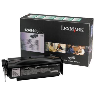 Lexmark Optra T 430 Tonerkassett sort 12.000 sider, høy kapasitet, return on Productcaster.