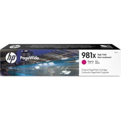 Hp PageWide Enterprise Color Flow MFP 580 Series HP 981X Blækpatron Magenta on Productcaster.