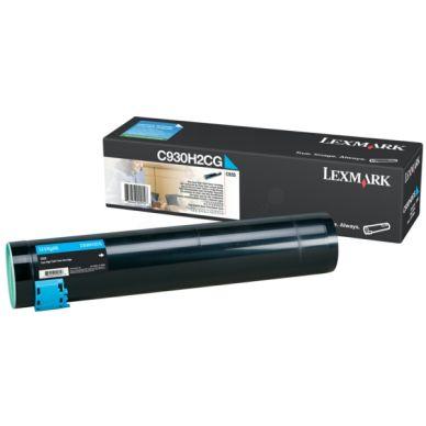 Lexmark Toner cyan 24.000 sider C930H2CG Cyan on Productcaster.