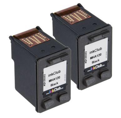 Hp PSC 2170 Bläckpatron svart 635 sidor, 2-pack on Productcaster.