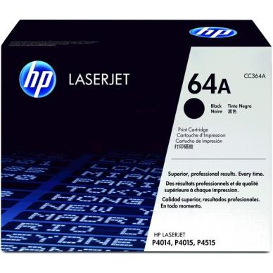 Hp LaserJet P 4013 HP 64A Tonerkassette sort on Productcaster.