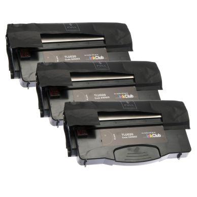 Lexmark Optra E 120 3 pk. sorte tonerkasetter on Productcaster.