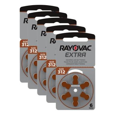 Rayovac Extra Advanced ACT 312 brun 5-pak on Productcaster.