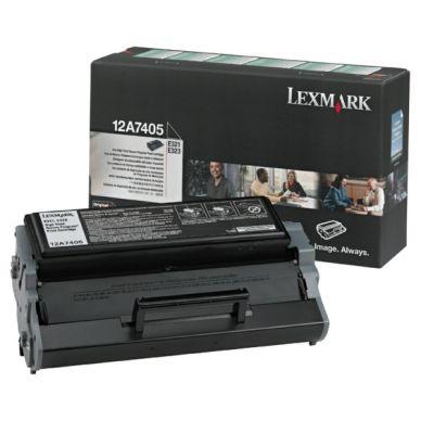 Lexmark OPTRA E 323 N Tonerkassett sort 6000 sider Prebate on Productcaster.