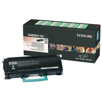 Lexmark X466 DE Tonerkassett svart 9.000 sidor, hög kapacitet, return on Productcaster.