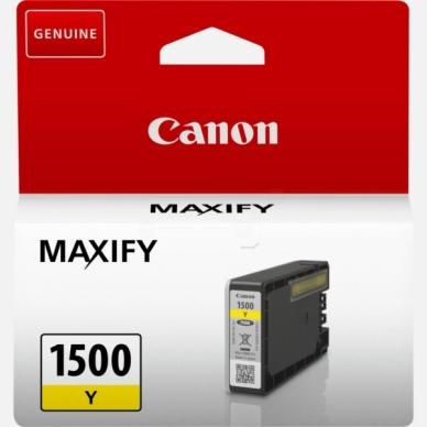 Canon Maxify MB 2100 Series CANON PGI-1500 Y Mustepatruuna Keltainen on Productcaster.