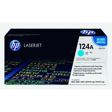 Hp Color LaserJet 2605dn HP 124A Tonerkassett Cyan on Productcaster.