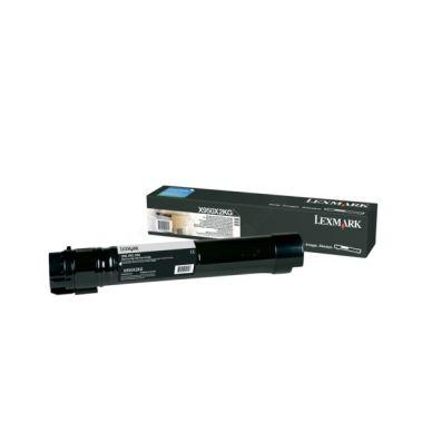 Lexmark X 950 DE Tonerkassette sort 38.000 sider on Productcaster.