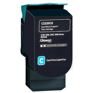 Lexmark MC 2425 adw Tonerkassette cyan, 3500 sider on Productcaster.