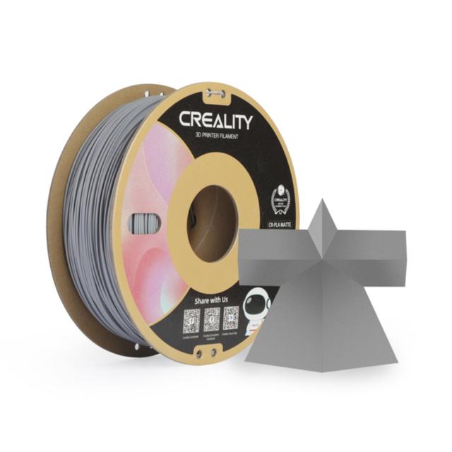 Creality Creality Creality CR-PLA Matte - 1.75mm - 1kg Matte Grey on Productcaster.