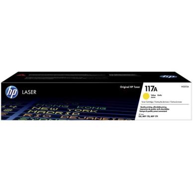 Hp Color Laser MFP 179 Fnw HP 117A Tonerkassett Gul on Productcaster.