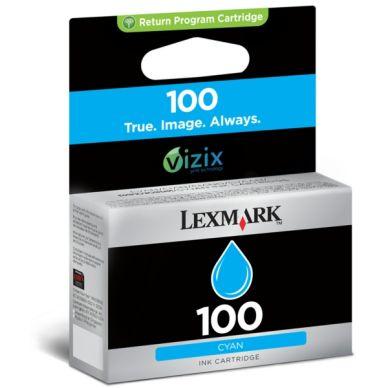 Lexmark Genesis S 810 Series Lexmark 100 Blekkpatron cyan, 200 sider on Productcaster.