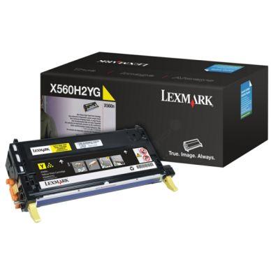 Lexmark X560dn Tonerkassett gul 10.000 sidor, hög kapacitet on Productcaster.