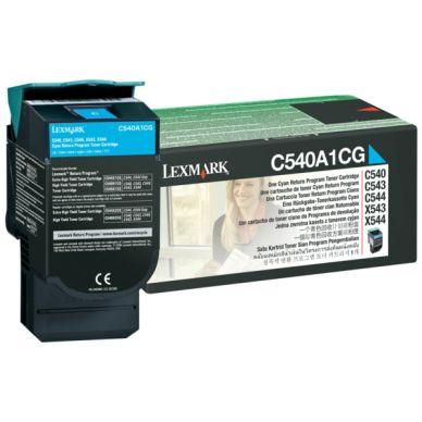 Lexmark Optra C 544 DTN Tonerkassett cyan 1.000 sidor return on Productcaster.