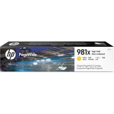 Hp PageWide Enterprise Color 550 Series HP 981X Bläckpatron Gul on Productcaster.