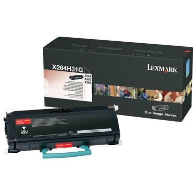 Lexmark X364 DN Tonerkassett sort 9.000 sider on Productcaster.