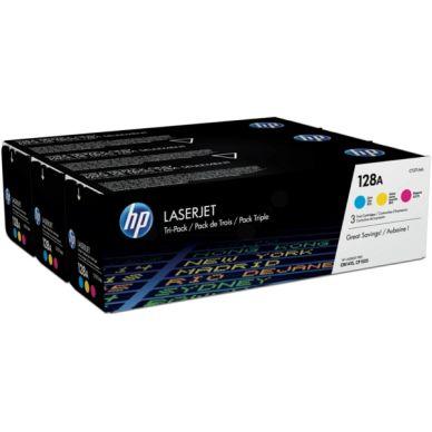 Hp LaserJet Pro CM 1416 fnw HP 128A Tonerkassett 3-pack C/M/Y on Productcaster.