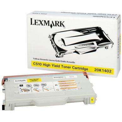 Lexmark C510 Tonerkassett gul 6.600 sider on Productcaster.