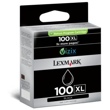 Lexmark Pro 700 Series Lexmark 100XL Blekkpatron svart, 510 sider on Productcaster.