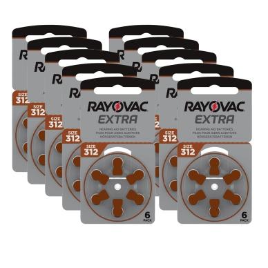 Rayovac Extra Advanced ACT 312 brun 10-pak on Productcaster.