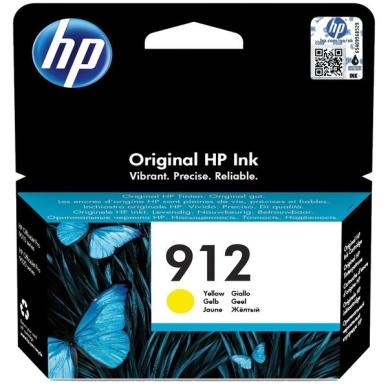 Hp OfficeJet Pro 8017 HP 912 Blekkpatron gul on Productcaster.