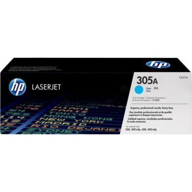 Hp LaserJet Pro 400 color M 475 dw HP 305A Tonerkassett Cyan on Productcaster.