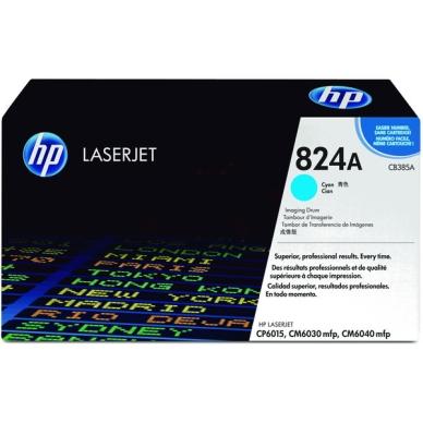 Hp Color LaserJet CM6040F HP 824A Tromle Cyan on Productcaster.