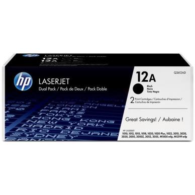 Hp LBP 2900 Tonerkassette sort 2 stk. 2x 2.000 sider on Productcaster.