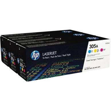 Hp LaserJet Pro 300 Series HP 305A Tonerkassette 3-pack C/M/Y on Productcaster.