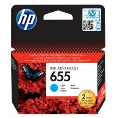 Hp DeskJet Ink Advantage 5520 Series HP 655 Blekkpatron cyan on Productcaster.