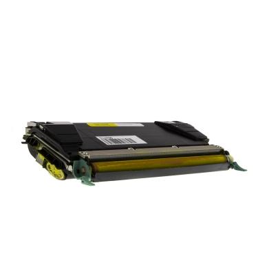 Lexmark C734DTN Tonerkassett, erstatter Lexmark C734A1YG, gul, 6.000 sider on Productcaster.