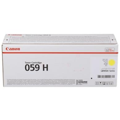 Canon 059 H Toner geel on Productcaster.