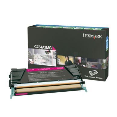 Lexmark C736 Tonerkassette magenta 6.000 sider return on Productcaster.