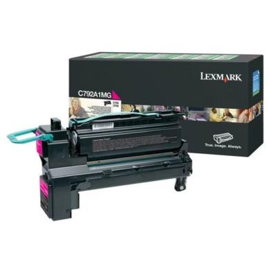 Lexmark X 792 Series Värikasetti magenta 6.000 sivua return on Productcaster.