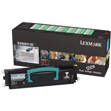 Lexmark E 450 Series Tonerkassette sort 11.000 sider return, høj kapacitet on Productcaster.