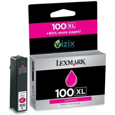 Lexmark Impact S 302 Lexmark 100XL Blækpatron magenta, 600 sider on Productcaster.