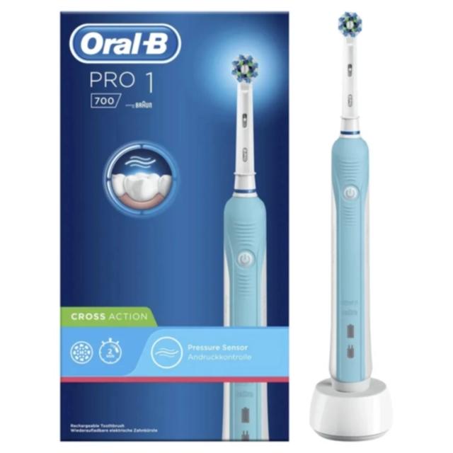 Oral-B Oral-B Elektrisk Tannbørste Pro 1 700 Cross Action on Productcaster.