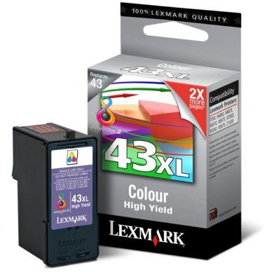 Lexmark 6500 Lexmark 43XL Blekkpatron 3-farge on Productcaster.