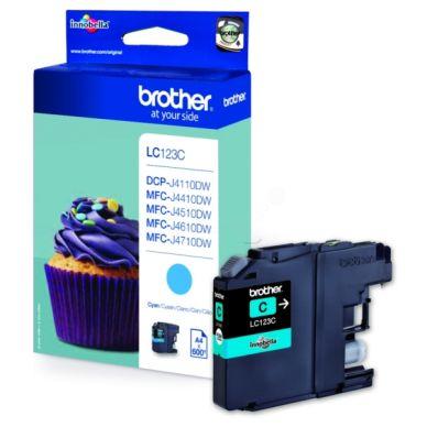 Brother DCP J552DW Brother LC-123 Blekkpatron cyan on Productcaster.