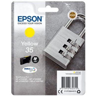 Epson WorkForce Pro WF-4740 DTWF EPSON 35 Blekkpatron gul on Productcaster.