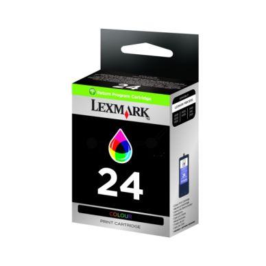 Lexmark X 4550 Blekkpatron 3 farge No 24, Return on Productcaster.