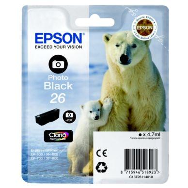 Epson Expression Premium XP-810 EPSON 26 Blekkpatron svart foto on Productcaster.