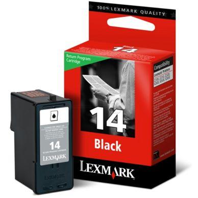 Lexmark X 2650 Blekkpatron sort No 14, Return on Productcaster.