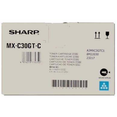 Sharp MX C300P Tonerkassett cyan 6.000 sider on Productcaster.