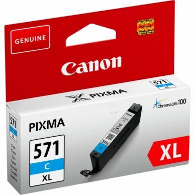 Canon Pixma MG 5750 Series CANON 571 CXL Blekkpatron cyan on Productcaster.