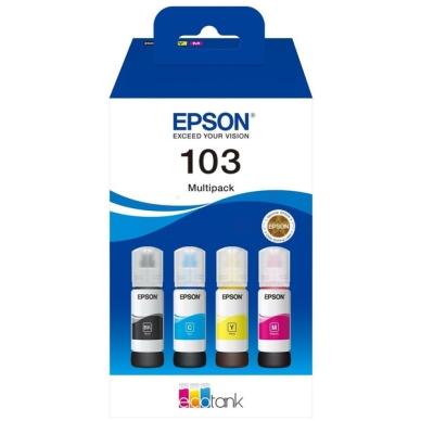 Epson L 3110 CIS Epson 103 Blekkpatron Multipack BK/C/M/Y on Productcaster.