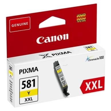 Canon Pixma TS 8200 Series CANON 581 Y XXL Blekkpatron gul on Productcaster.