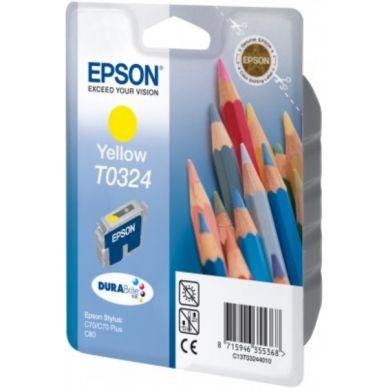 Epson Stylus C80WN Blekkpatron gul, 16 ml on Productcaster.